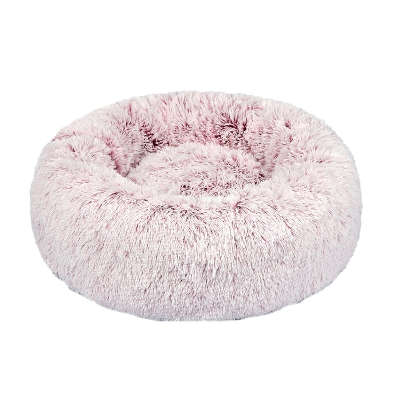 PaWz Replaceable Cover For Dog Calming Bed Nest  Mat Soft Plush Kennel Pink L