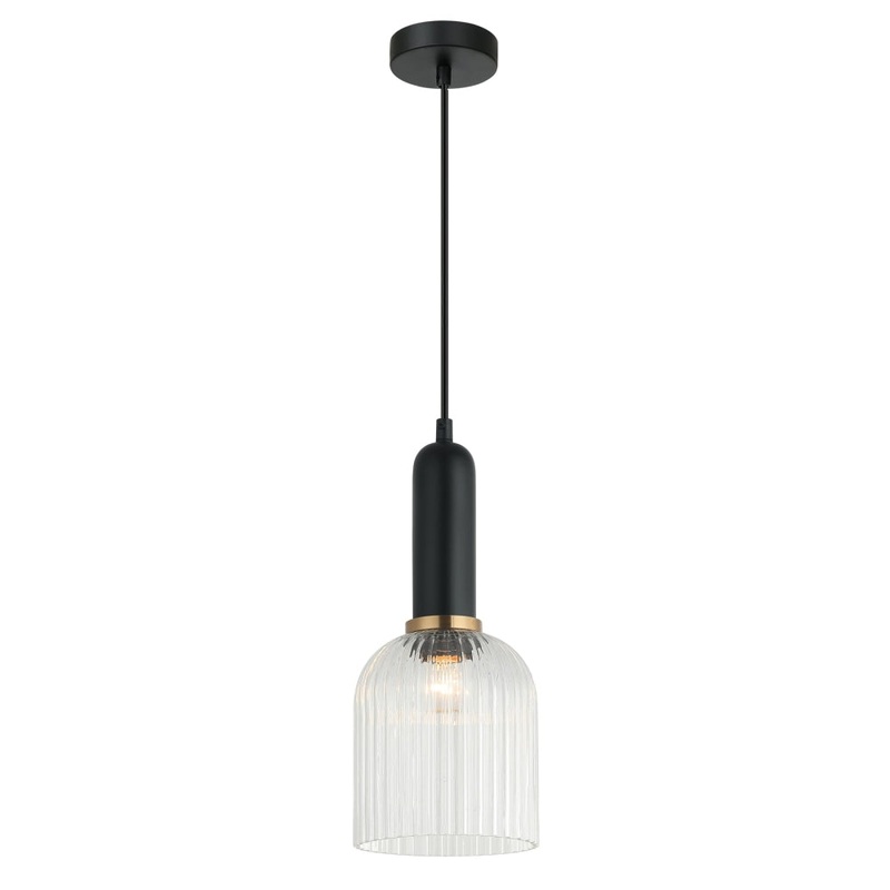 VINTAJ Pendant Lamp Light Interior ES Clear Glass Ellipse OD140mm