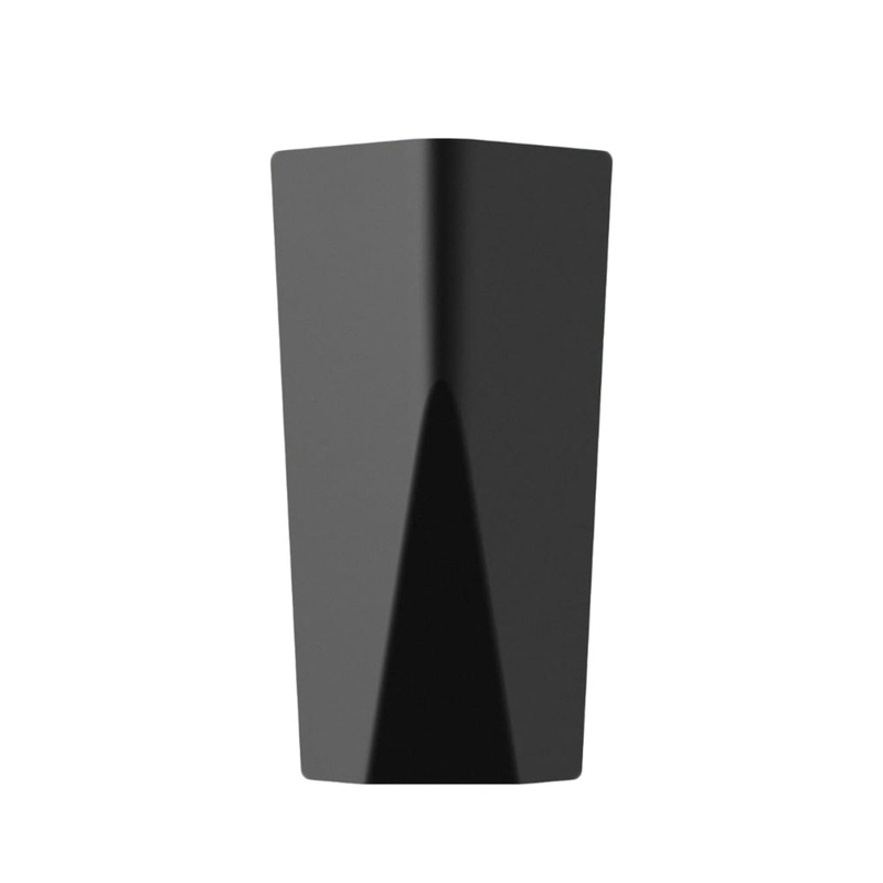 WIG Wall Light Surface Mounted Up/Down 11W Wedge Dark Grey 3000K IP65 Alternative Beam 370LM
