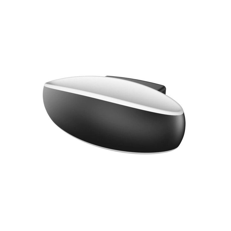 HORUS Wall Light Surface Mounted 9W Crescent Matte Black 3000K IP54 364LM