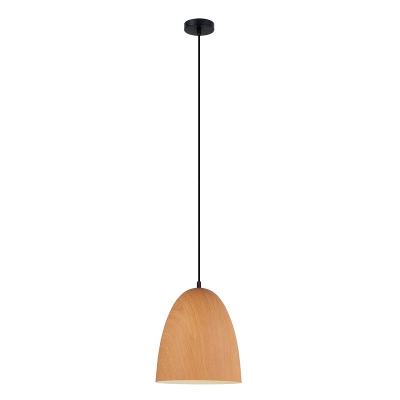 LIGNA Pendant Lamp Light Interior ES Cherry Golden Oak Oblong OD250mm