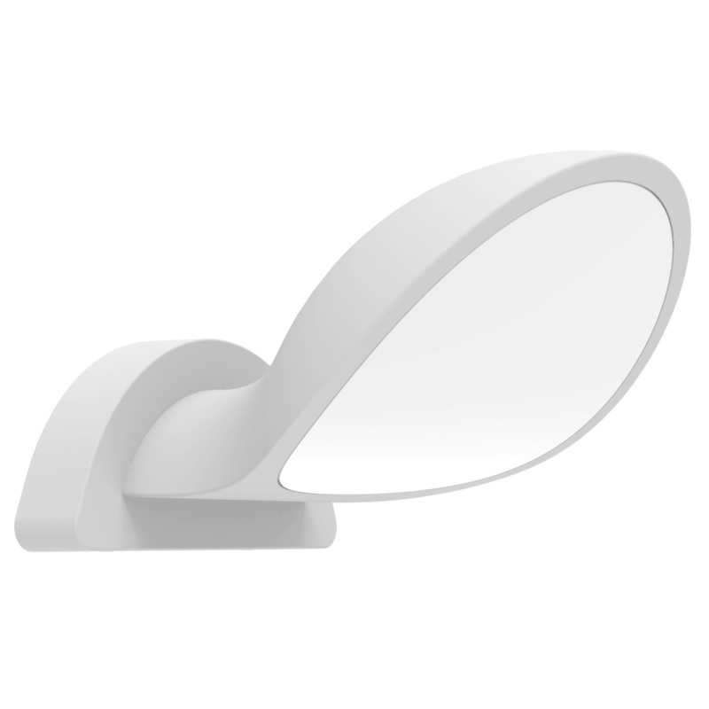 Bonnie Modern Wall Light Surface Mounted 10W Semicircle White