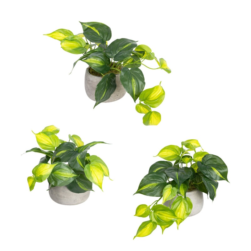 Holland Bush Artificial Faux Plant Decorative In Pot Set