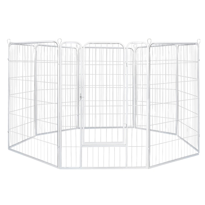 PaWz 8 Panel 48'' Pet Dog Playpen Puppy Exercise Cage Enclosure Fence Metal
