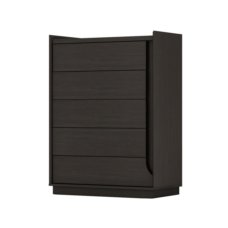 Pier Chest Of 5-Drawers Tallboy Storage Cabinete - Modi Wenge