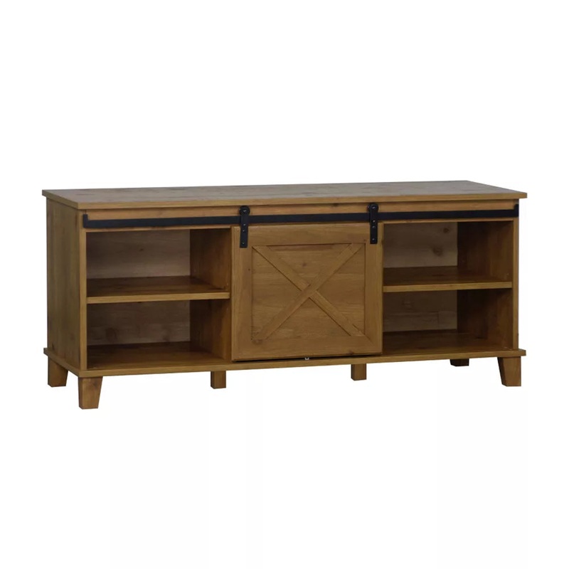 Ives Lowline Small Entertainment Unit TV Stand 120cm Antique Pine