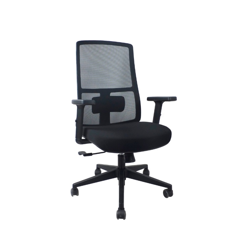 Mars Mesh Back Fabric Seat Computer Working Task Office Chair Black