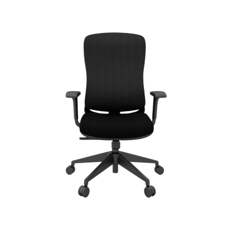 Summer Medium Mesh Back Executive Working Computer Office Chair Black