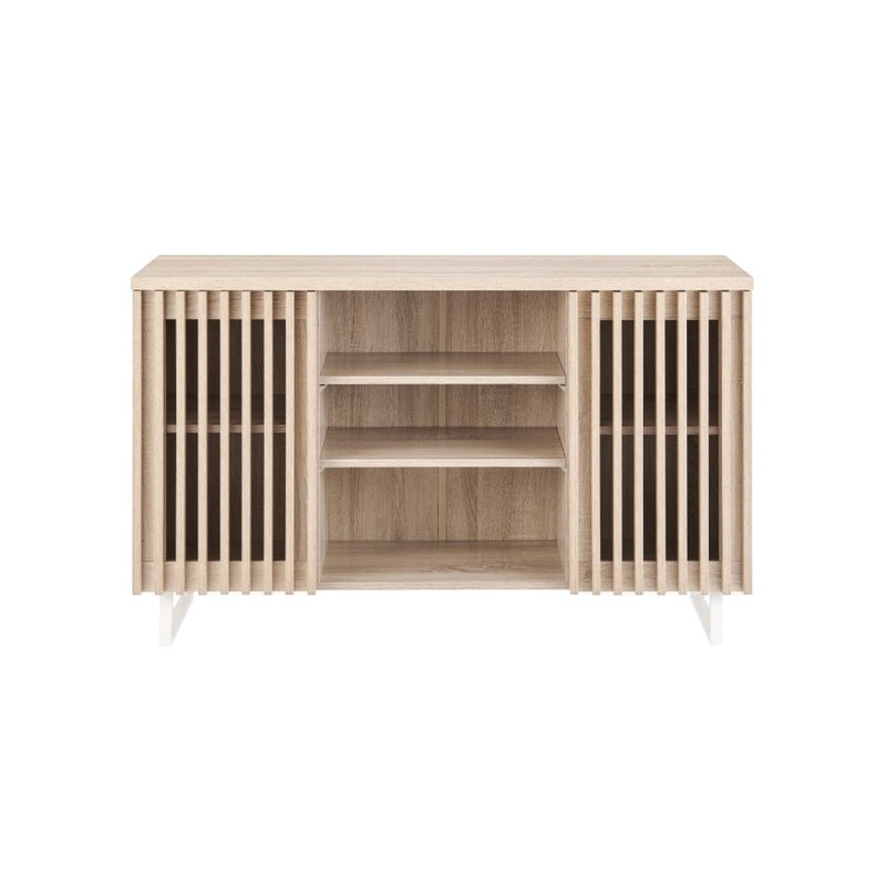 Manila Buffet Unit Sideboard Storage Cabinet - Natural
