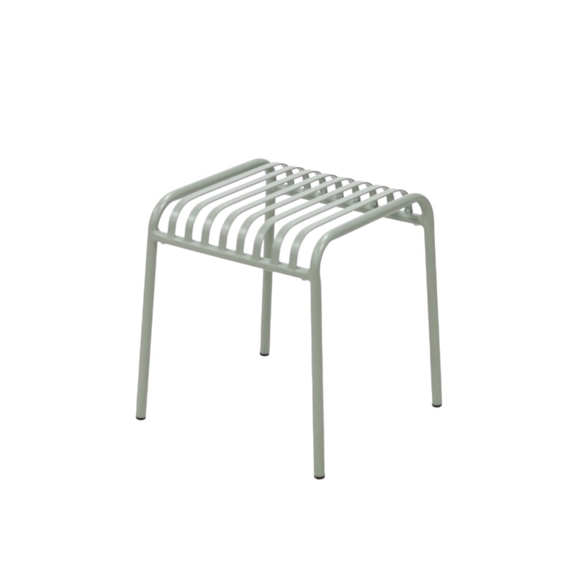 Renzo Antirust Treatment Metal Outdoor End Lamp Side Table Thyme Green