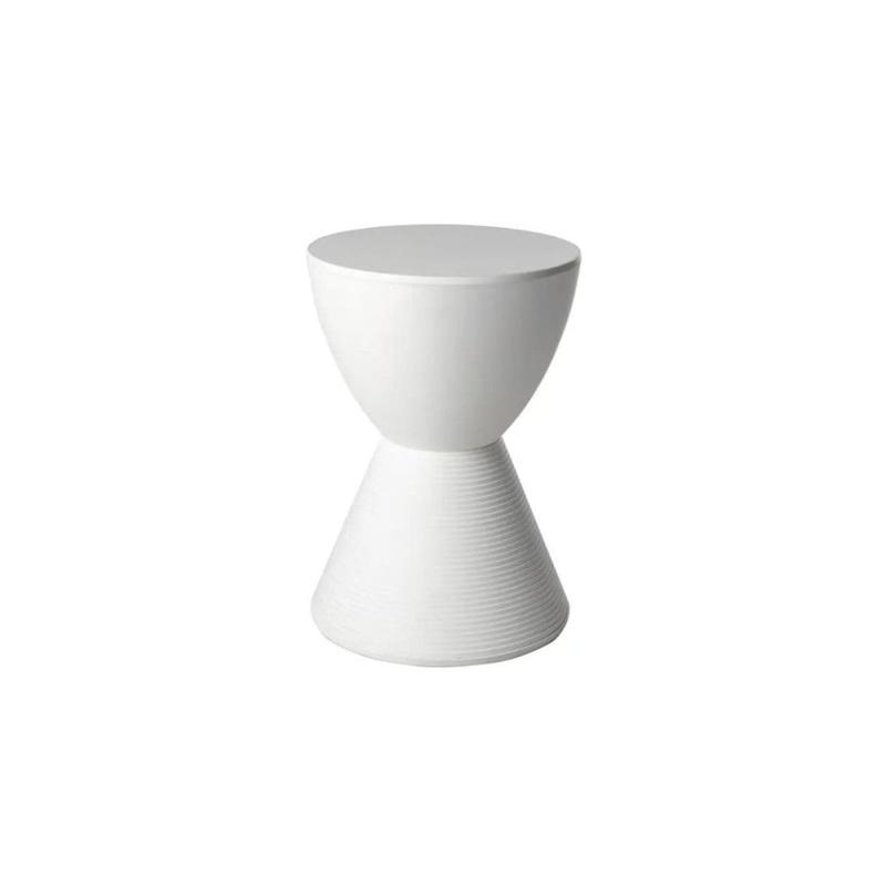 Philippe Starck Replica Prince Aha Low Foot Stool Side Table - White