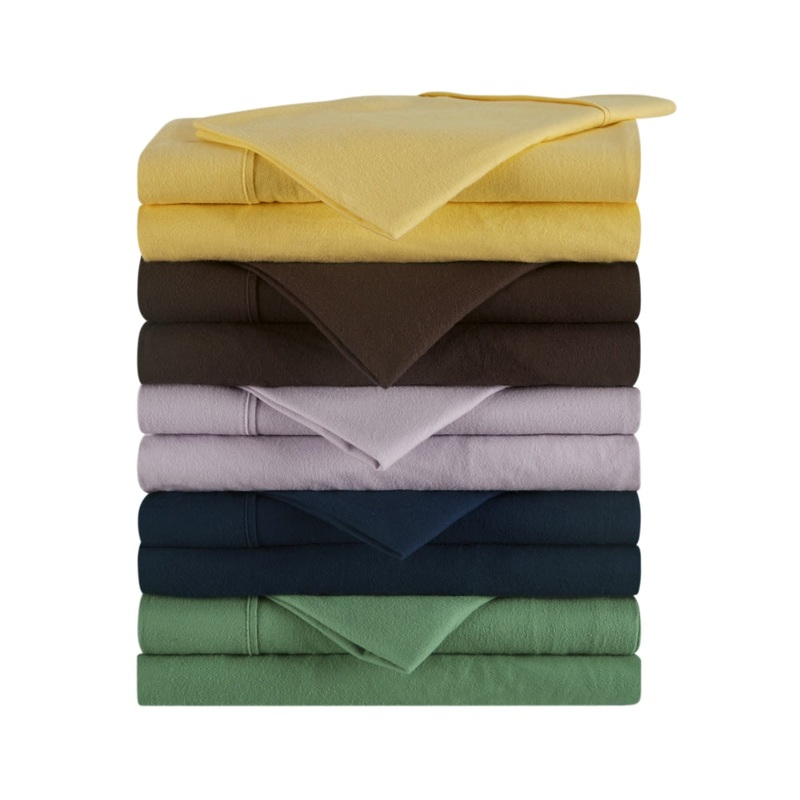 150GSM Cotton Flannelette Bed Sheet Set - Honeycomb, Single