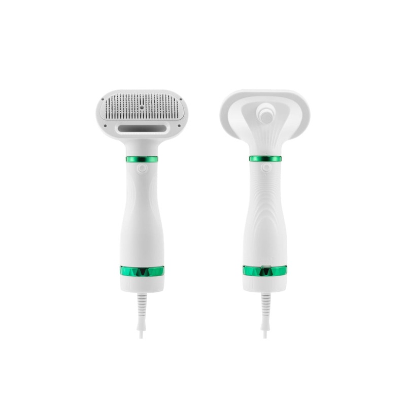 Pets Grooming 2-In-1 Hair Dryer with Slicker Brush
