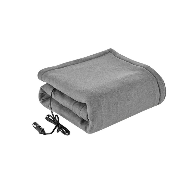 12v Car Electric Blanket - Charcoal