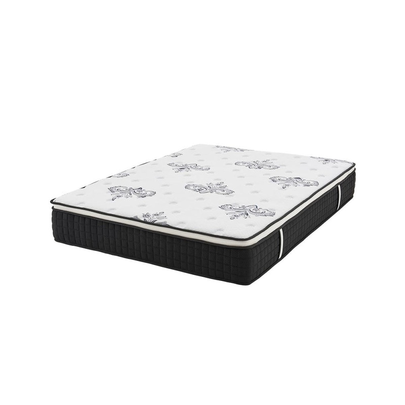 9 Zone Euro Top Pocket Spring Latex Mattress - King Single