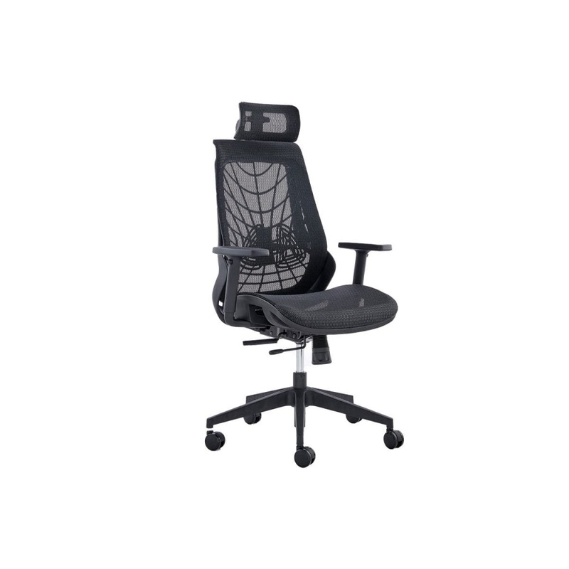 Elliot Office Computer Work Task Chair - Black Frame, Black