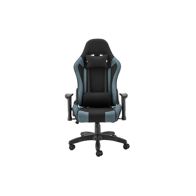 Reaper Fabric Office Computer Work Task Gaming Chair - Black/Grey