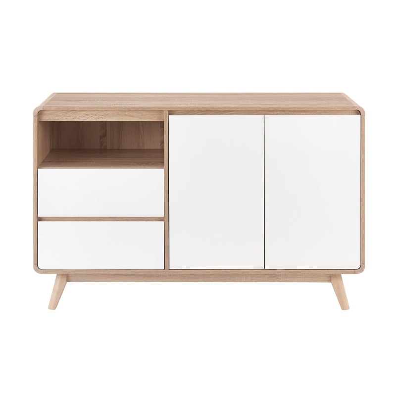 Robin Buffet Unit Sideboard Storage Cabinet - White