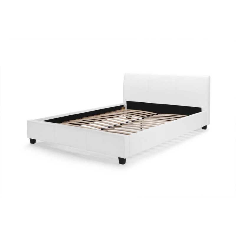 Bed Frame - Vernazza Collection - White, Double