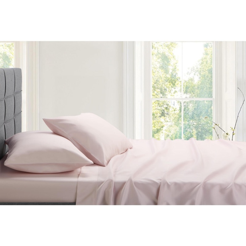 Trafalgar 1200TC Cotton Rich Bed Sheet Set - Blush, King