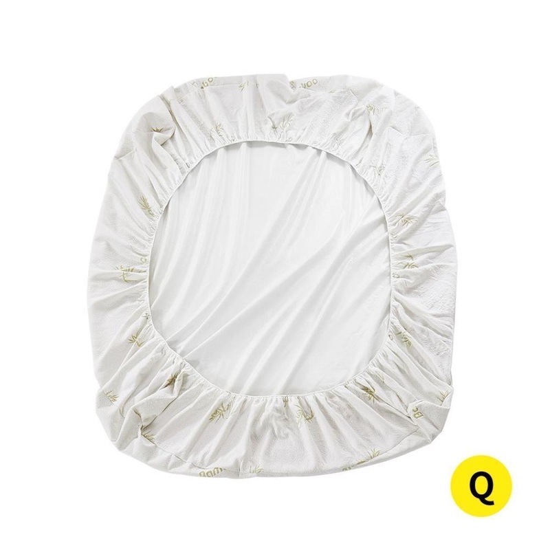 DreamZ Mattress Protector Topper 70% Bamboo Hypoallergenic Sheet Cover Queen