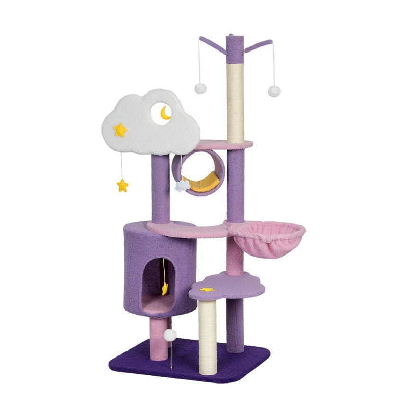 PaWz Cat Tree Kitten Furniture Condo Scratching Post Scratcher Multi-Level