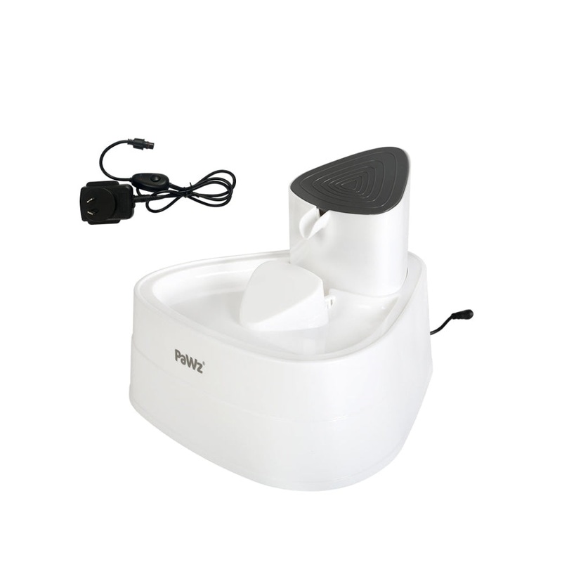 PaWz Electric Pet Water Fountain Drinking Dispenser Flowing Cycling Filter 3L