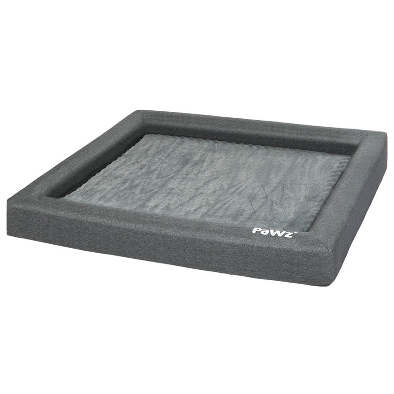 PaWz Memory Foam Pet Bed Calming Dog Cushion Orthopedic Washable Removable XL